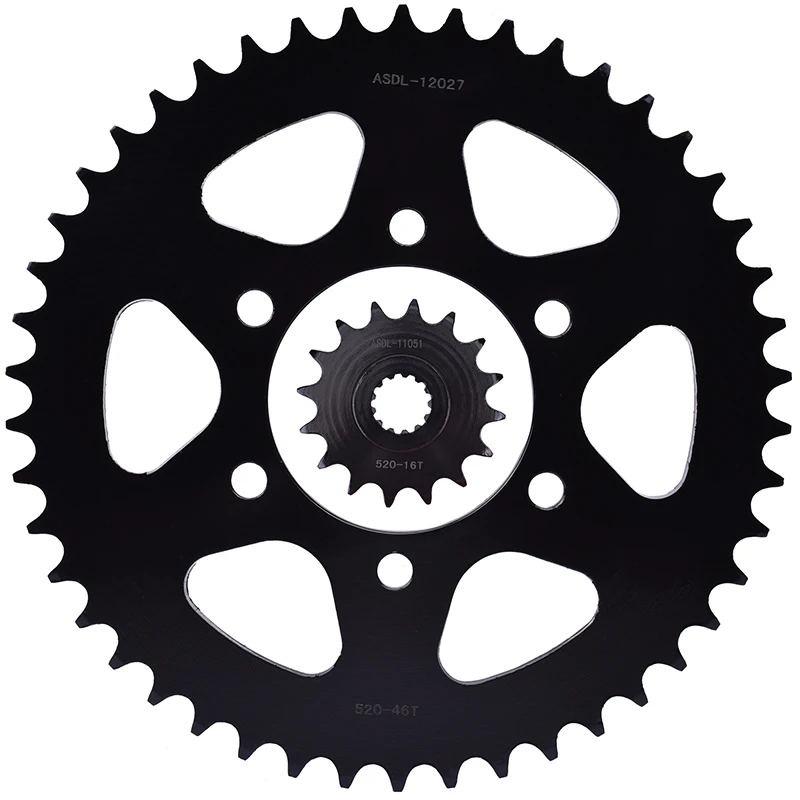 43 Tooth Sprocket 520 Pitch 43T Rear Sprocket For Kawasaki Ninja