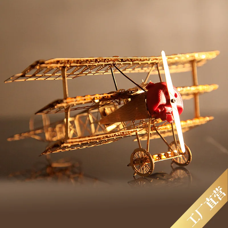 Hong Kong Zoyo3d головоломка 3D Fogg самолет металлическая головоломка авиационная модель полета Детская образовательная 3D головоломка модель