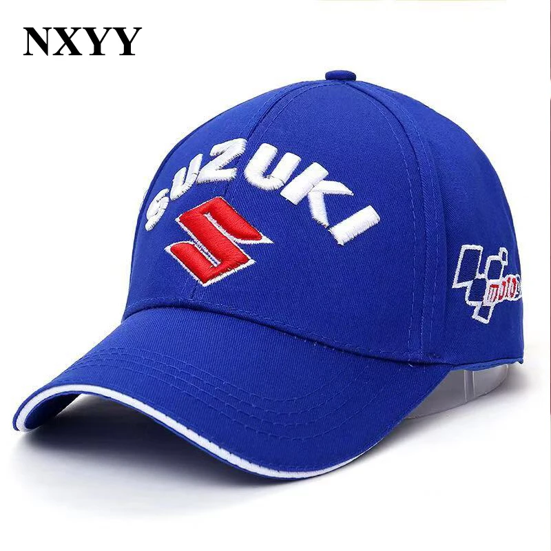 NXYY Suzukii Logo Embroidery Baseball Cap R GSX Cotton Hats Fashion Sport Caps Adjustable Caps for Men Women gorras para hombre