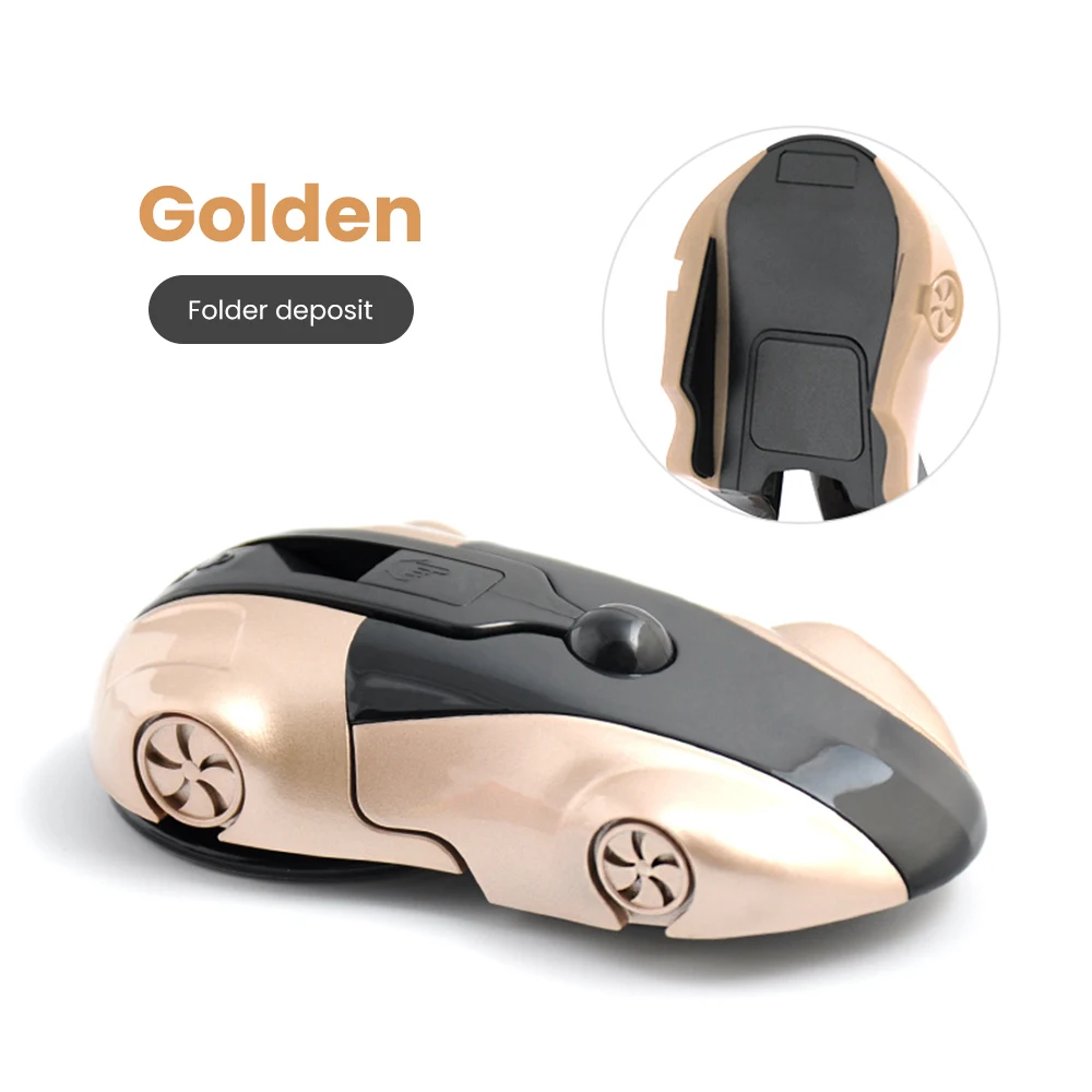 AOSHIKE магнитный автомобильный держатель для телефона на магните 360 градусов Автомобильный держатель для телефона держатель для iphone Sumsung huawei Xiaomi Mi 9 стайлинга автомобилей - Цвет: Gold Clip