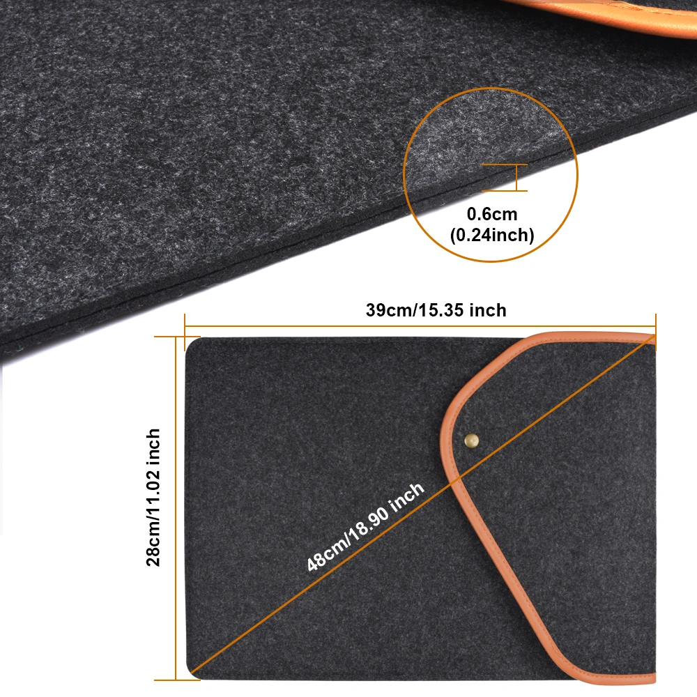 Премиум фетровый чехол для переноски, защитный чехол 39*28 см для ноутбука Huion, графический планшет с цифровым рисунком H610 1060 Plus