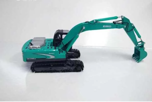 Литая Игрушечная модель 1:50 Масштаб Kobelco SK330-8 гидравлические экскаваторы с металлической дорожкой строительная техника Игрушечная модель автомобиля