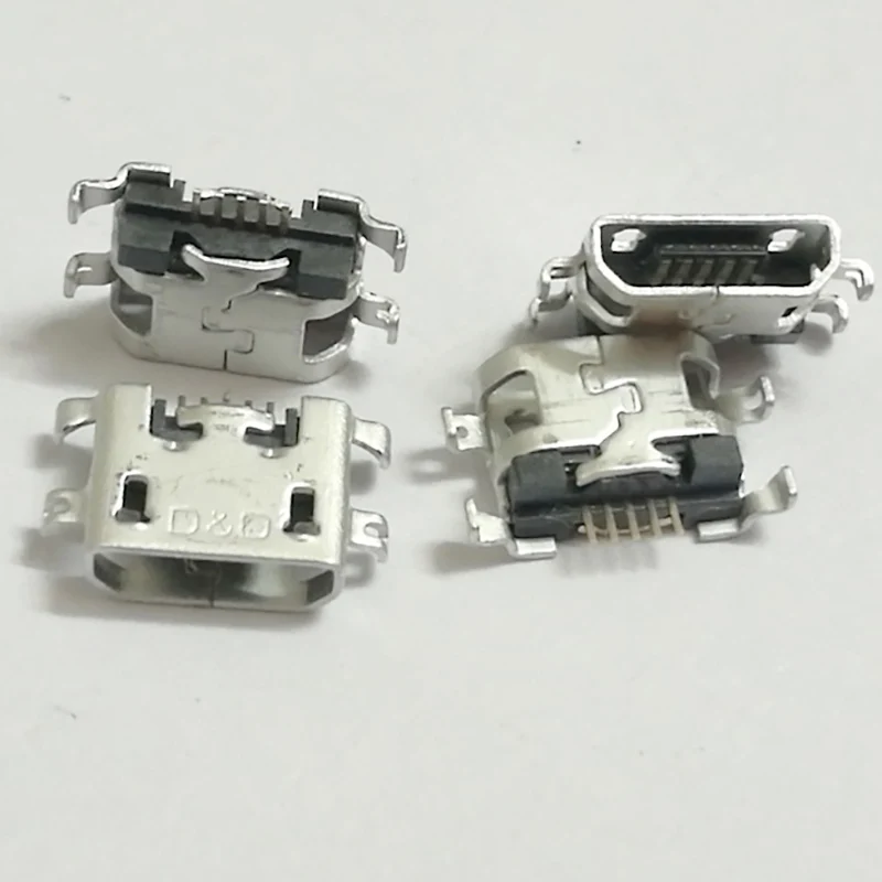 10-100PCS micro usb charging connector for lenovo A828T B8080 YOGA Tablet 2-1050 YT2-1050 S868T A650 A678T A830 note K50-5 | Мобильные
