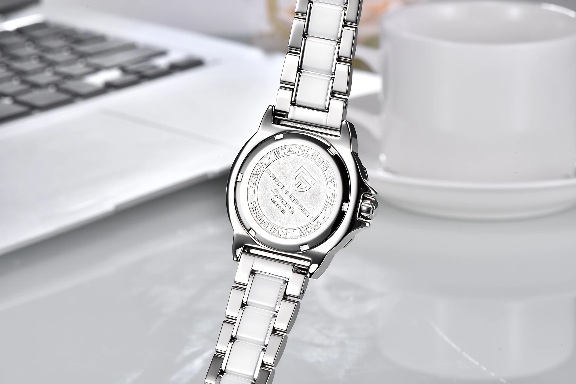 Новинка, PAGANI дизайнерские женские часы, модные Роскошные наручные часы для женщин, Простые керамические женские часы, женские часы, Relogio Feminino