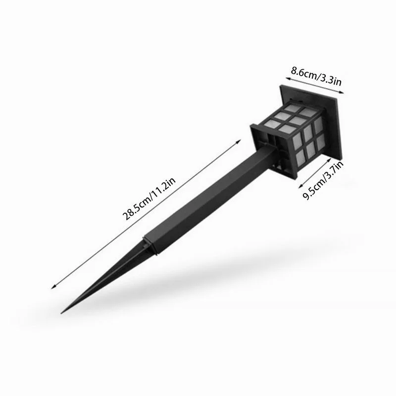2/4/8 упаковка наружная солнечная энергия светодиодный Путь Настенный пейзаж