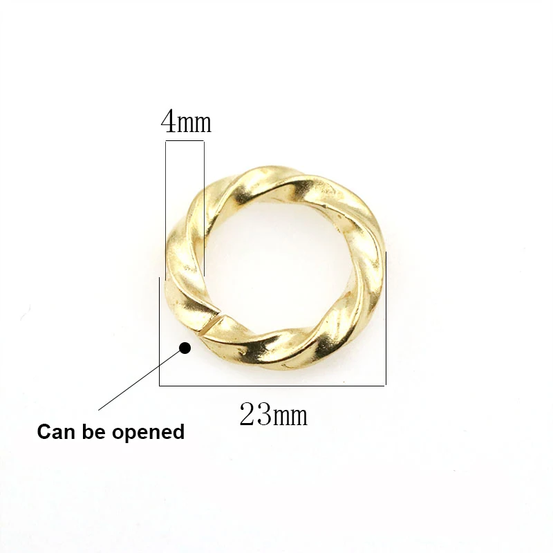 brass rings keychain (3)