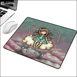 Santoro gorjuss anime mouse pad grande tapete de mesa de borracha computador portátil mesa de jogos mousepad xl tapetes gamers acessórios
