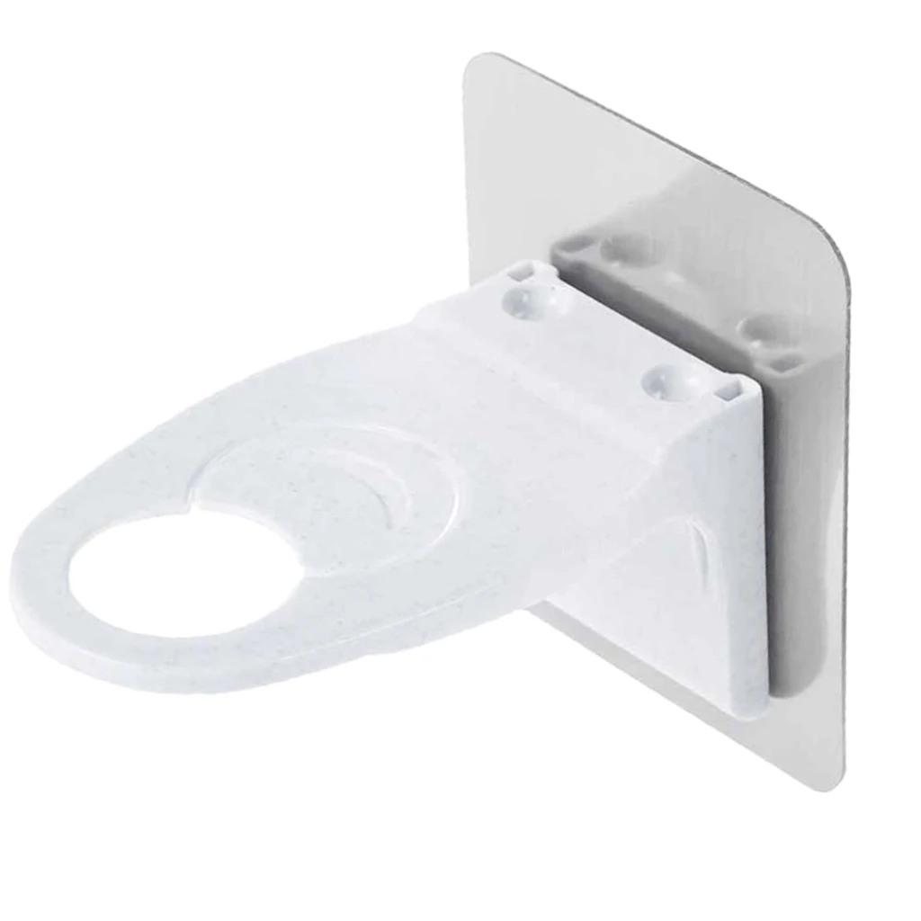 Self Adhesive Wall Mounted Bathroom Shampoo Hanging Rack Shower Gel Bottle Holder Hanger 3 Colors