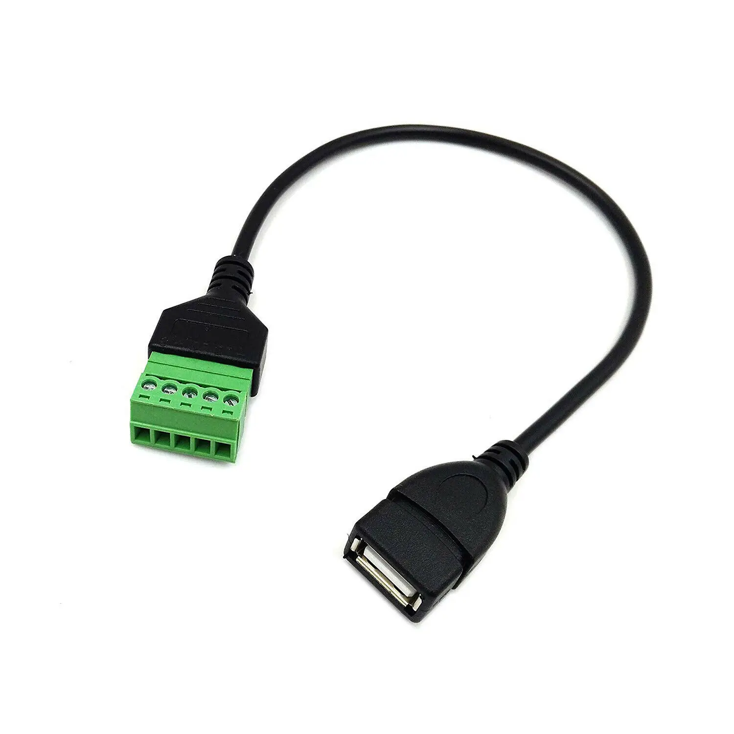 

Кабель-переходник с разъемом USB 2,0 A (гнездо) на 5-контактный винт