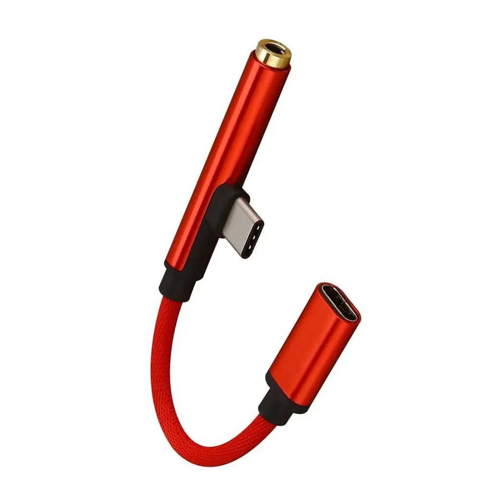 Usb type C до 3,5 Jack аудио зарядный кабель для Xiaomi 6 8 для huawei Mate10 P20 поддержка одновременной зарядки аудио выход