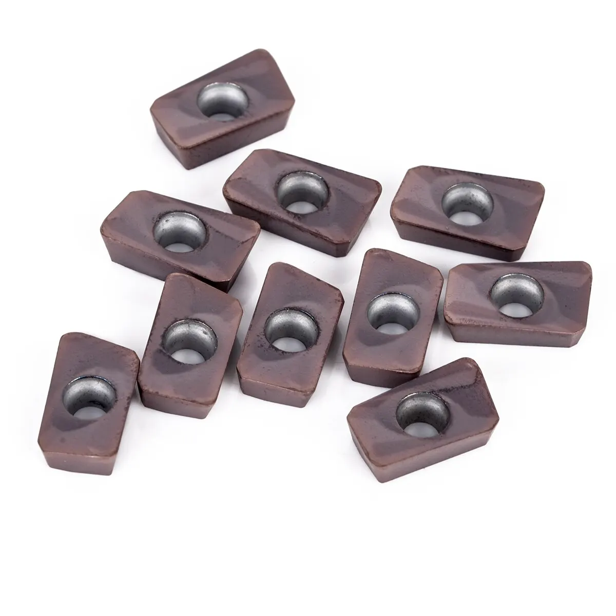 10pcs APMT1135PDER-H2 VP15TF Indexable Carbide Inserts APKT1135 CNC Tool Insert For Cast Iron Stainless Steel Processing