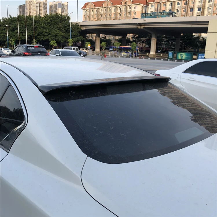 Для Infiniti Q50 спойлер на крышу Высокое качество ABS углеродное волокно задний для 2016