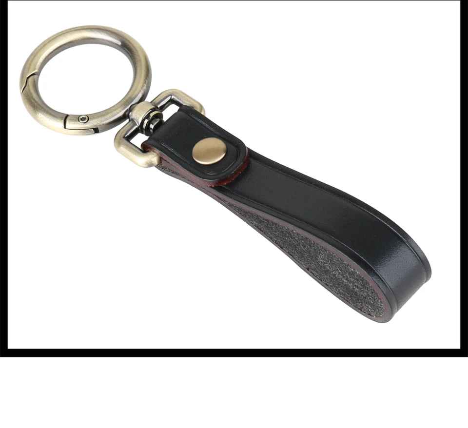 Leather Key FOB Cover Case for CLA GLK350 Mercedes Benz GLA 250 C300 AMG GLC 300 Smart Keyfob
