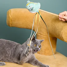 

Teaser Stick Wooden Long Pole Cat Toy Self Fun God Baby Supplies Игрушки Для Кошек Gatos Accesorios Mascotas Jouet Chat