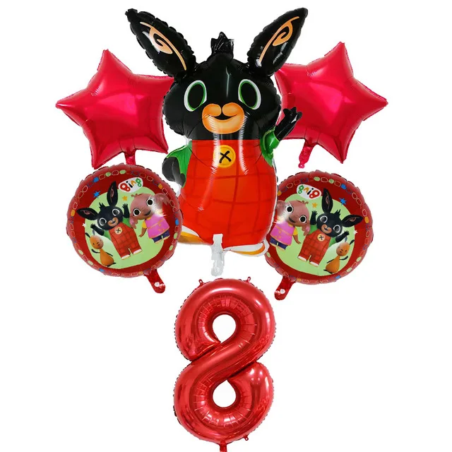 Большой Bing Банни фольгированный шар Мультфильм 86*60 см кролик воздушные шарики в виде животных игрушки для детей день рождения Декор Globos воздушный шар - Цвет: Темный хаки