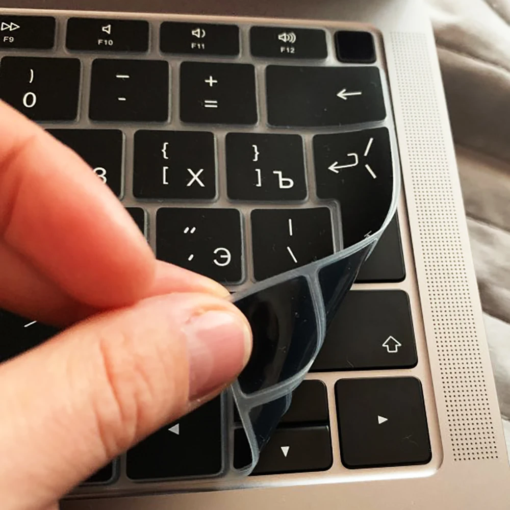 RUSSIAN EUA Soft Silicone Teclado Capa, Protetor
