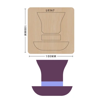 

Decorating custom molds Wood mold cutting die decoration suitable for common die cutting machines on the market