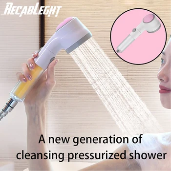 

Recableght Multifunctional Shower Head A New Generation Of Cleaning Pressurize Deep Clean Skin Handheld Sprinkler Showerhead