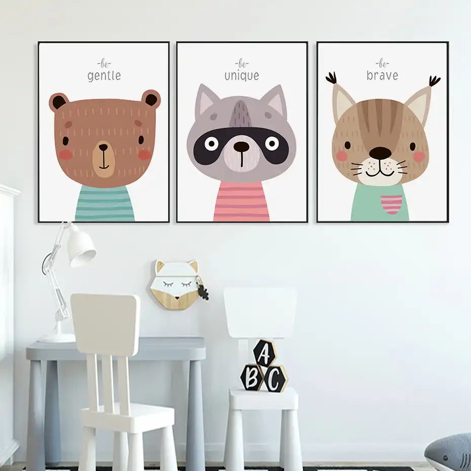 personalised nursery wall art