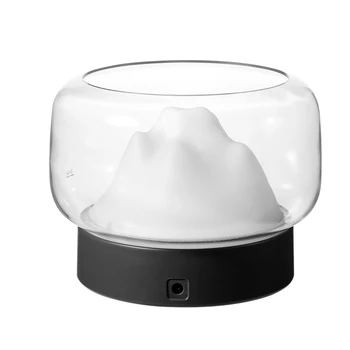 

Aroma Diffuser 400ML Mountain View Essential Oil Aromatherapy Diffuser with Warm and Color LED Lamp Humidifier AU Plug