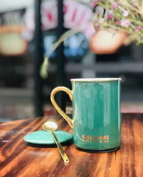 

New Quality Bone China Coffee Mug Cup Friends Central Perk Sofa Coffee Time