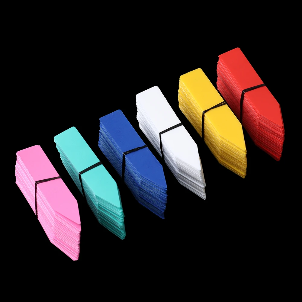 100PCS-Greenhouse-Waterproof-Plants-Seedling-Label-Garden-Tools-Classification-Plastic-Tags-Marker-Nursery-Pot-for-Garden(4)