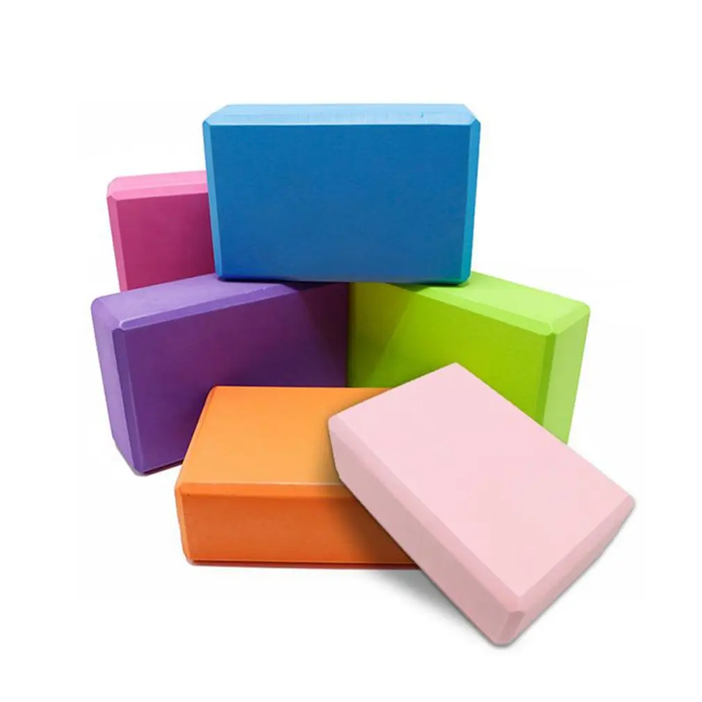 Fitness Pilates Female High Density Non-slip EVA Fitness Training Brick Blocks Stretch Belt Yoga Reinforce