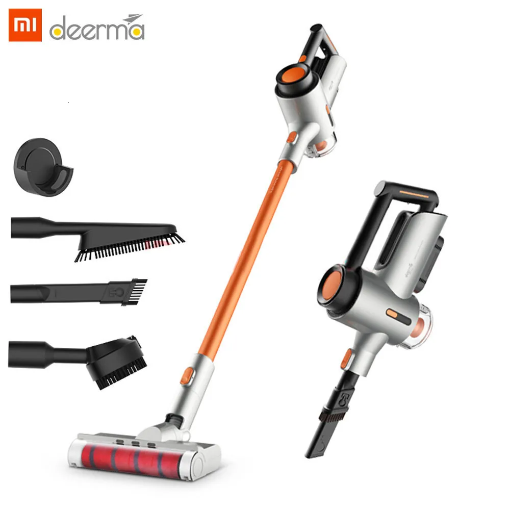 Xiaomi Deerma VC50 бытовой вертикальный пылесос 250 Вт 15000 ПА всасывающий Ручной беспроводной пылесос для дома и автомобиля