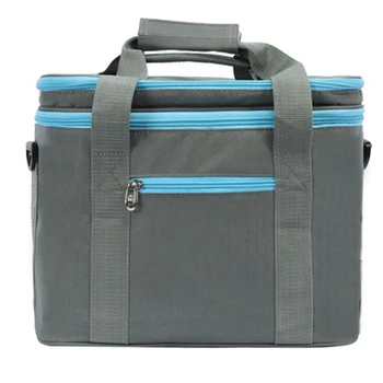 

Insulation Thermal Lunch Box Bag for Women Men Double Layer Picnic Food Storage Beer Wine Drink Container Keep Fresh Cooler Bag