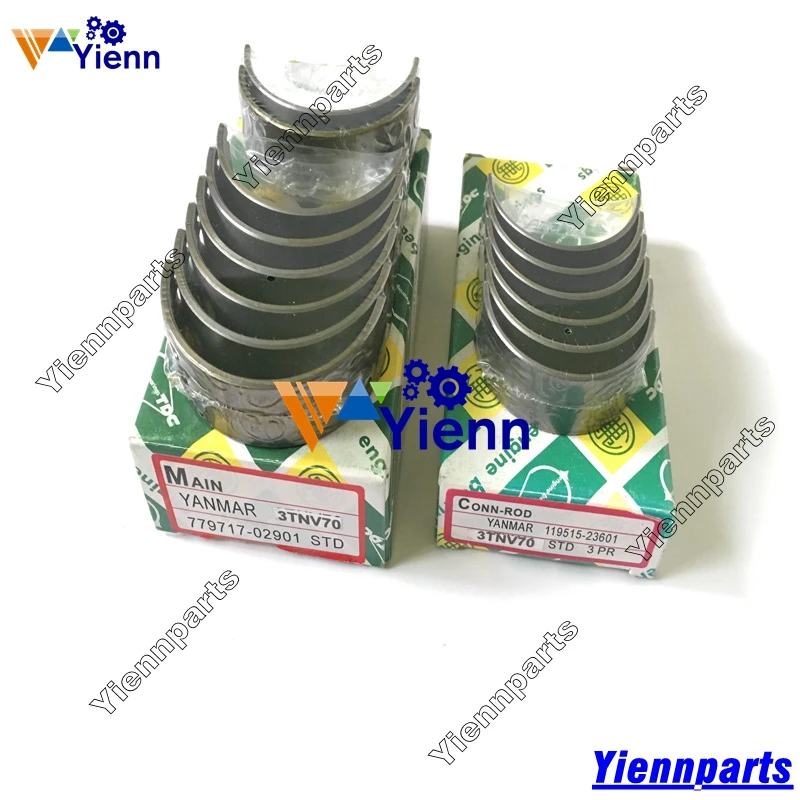 Основной подшипник и 3TNV70 для Yanmar 719717 02900 119515 23600 подходит John Deere Gator XUV 850D 3D70E детали