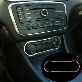 

Aluminum Alloy Air Condition Panel Trim For Mercedes Benz GLA CLA 200 220 A180 B200 Accessory Car Styling