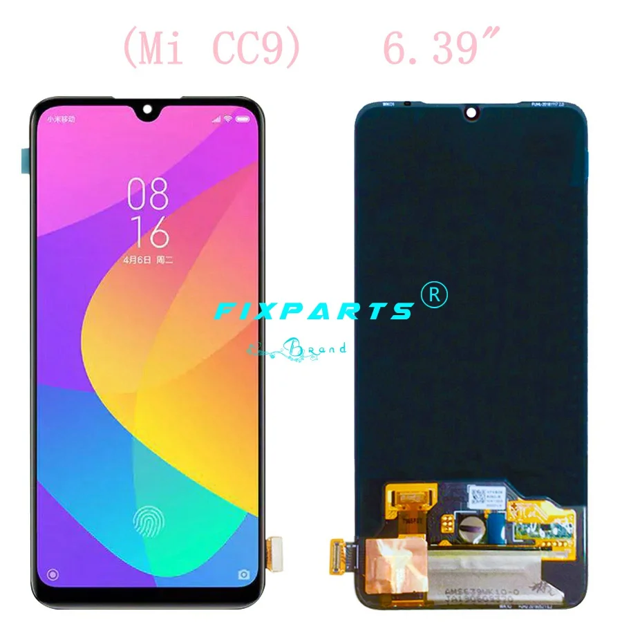 AMOLED экран Xiaomi mi CC9 E lcd mi A3 дисплей дигитайзер сборка сенсорный экран Замена 6,3" Xiaomi mi CC9 lcd mi CC9E lcd