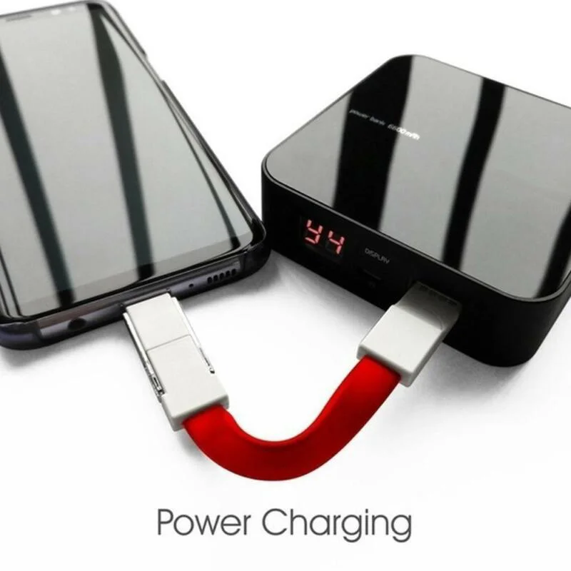 1 шт. USB порт кабель Micro type-C короткий зарядный шнур магнитные линии передачи данных заменить прочный и практичный в использовании