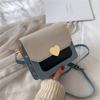 

Mini PU Leather Crossbody Bags For Women 2019 Luxury Shoulder Messenger Bag New Lady Totes Design Handle Handbags
