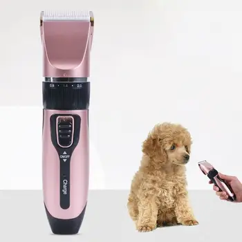

Professional Electric Pet Hair Clipper Dog Fur Trimmer Grooming Hairdresser Rechargeable Cordless Haircut Machine Cutting Shaver