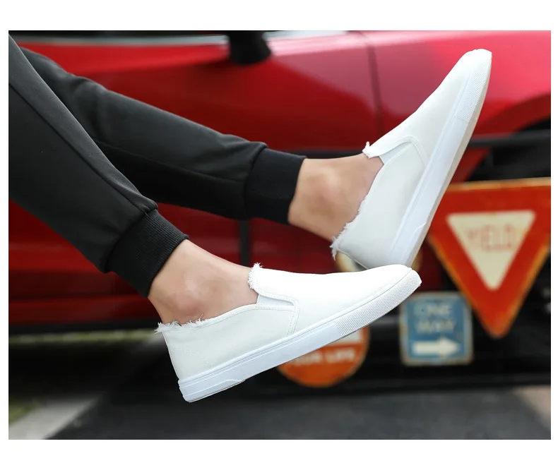 breathable men canvas shoes casual