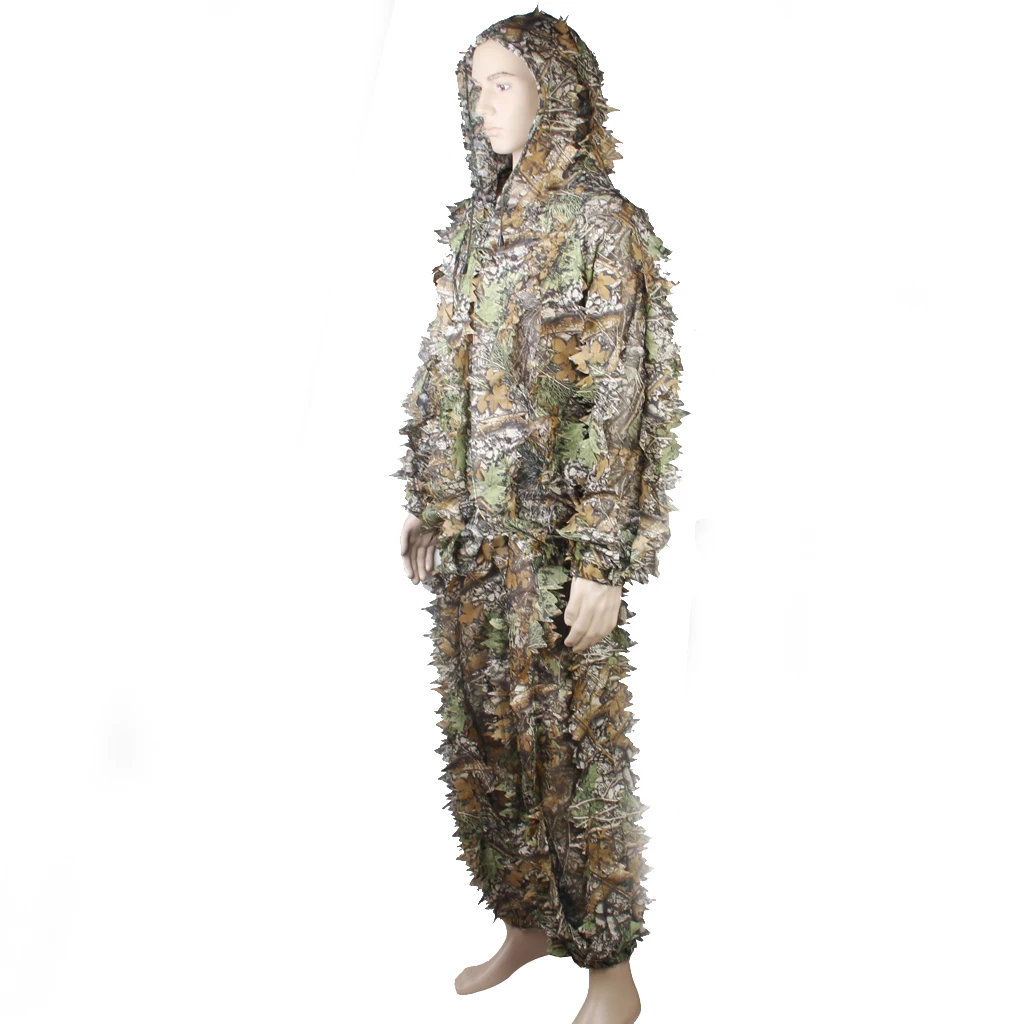 

Military Hunting Camo 3D Camouflage Ghillie Bionic Training Suit