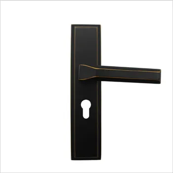 

Door lock interior door lock retro European aluminum alloy bedroom wooden door lock handle lock
