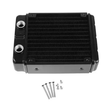 

120mm / 240mm 24 Tubes G1 / 4 Thread Water Cooler Cooling Dual Dissipation Heat Water Cooled for PC Computer Water Cooling