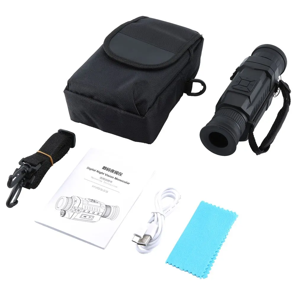

Night vision Monocular 5X Infrared Digital Camera Vedio 200m Range Scope For Outdoor Hunting Camping NV0535