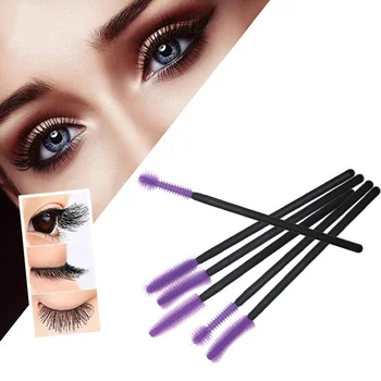 

10pcs/set Eye Lashes Extension Tool Silicone Makeup Eyelash Brush Comb Mascara Wands Eyebrow Brush Make Up Tools