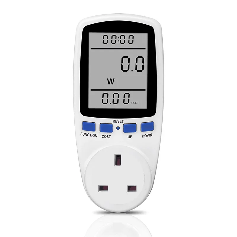 Intelligent AC Power Meter Wattmeter Socket Power metering socket billing socket power monitor US/UK/EU/AU/FR 5