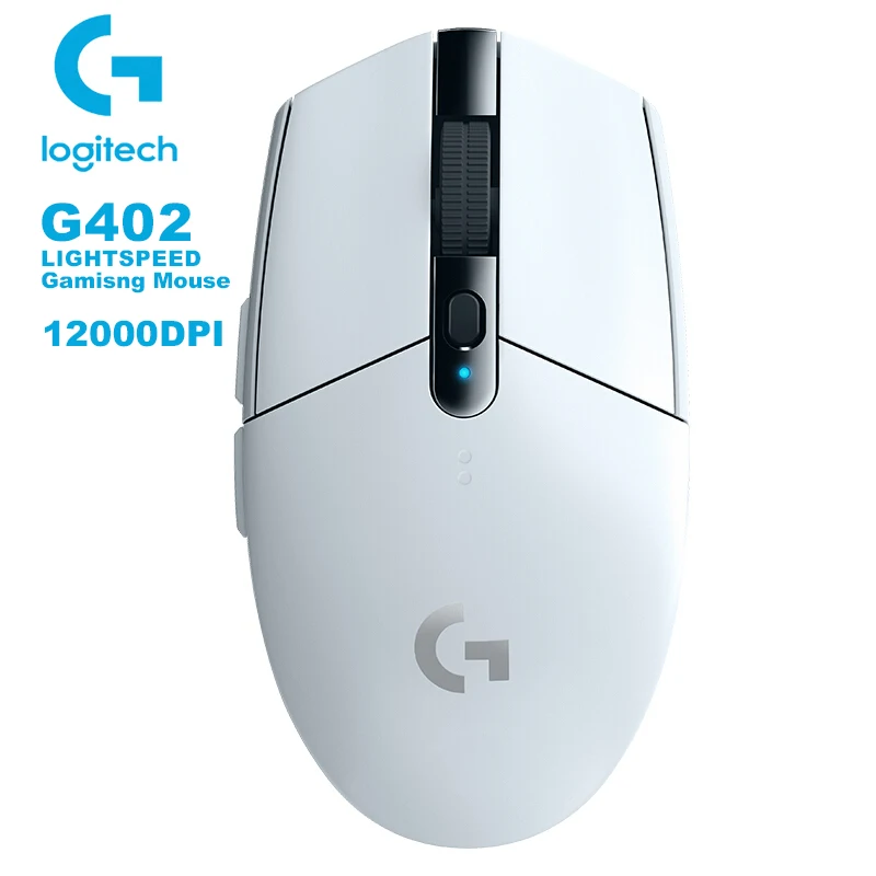 

Logitech G304 LIGHTSPEED Gaming Mouse with HERO Sensor 12000DPI AA Battery Wireless Mouse 10X EFFICIENCY for Windows Mac
