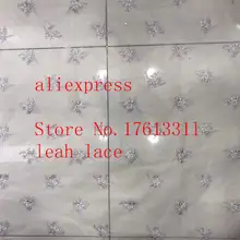 5 ярдов/сумка LF124# смешанные цвета с вышитым цветочным дизайном французский стиль ткани используется в модном платье