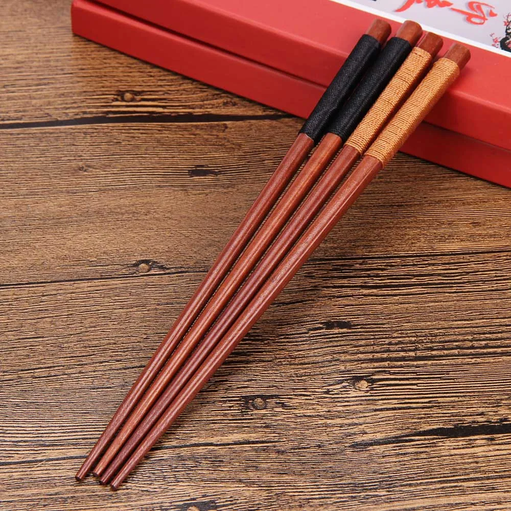 

Eco-friendly chopsticks Japanese-Style Natural Handmade Kamoku Wood Baby Chopsticks knitting sticks reusable chopsticks