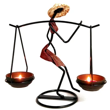 

Nordic Take the Burden Teenage Girl Iron Flower Stand Flower Pot Succulent Potted Plants Desktop Home Decorations Birthday Gift