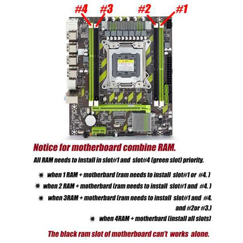 Рисунок 6 - Набор материнской платы X79 Xeon E5 2640