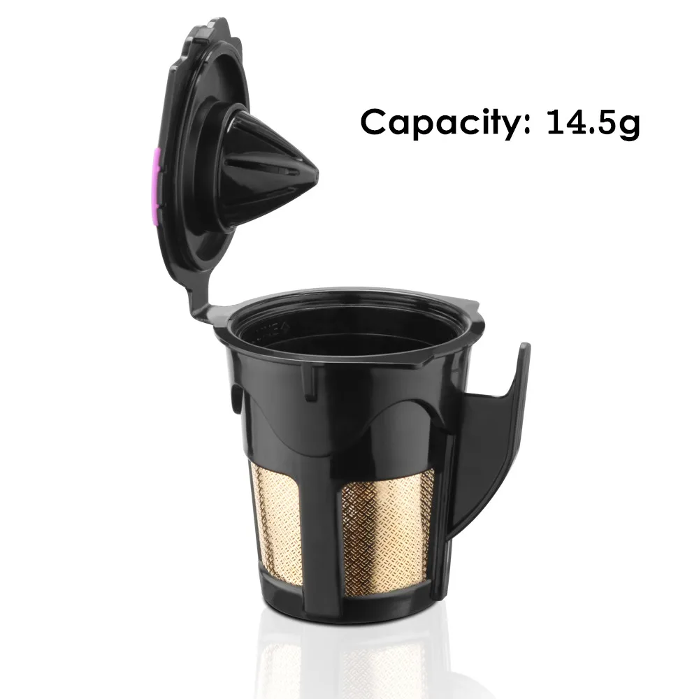 3 шт./лот Кофе фильтр корзины Нержавеющая сталь мех Совместимость Keurig 1.0 и 2.0 К Кубок многоразовые Кофе капсулы держатель для кофе - Цвет: R2 medium