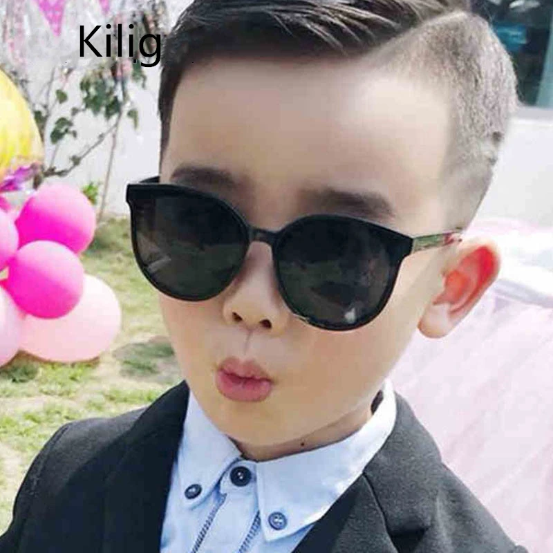 Kilig Лидер продаж детские солнцезащитные очки для женщин Новая мода квадратный детские солнцезащитные очки для мальчиков и девочек Солнцезащитные очки "кошачий глаз" очки детские очки для путешествия UV400 подарок