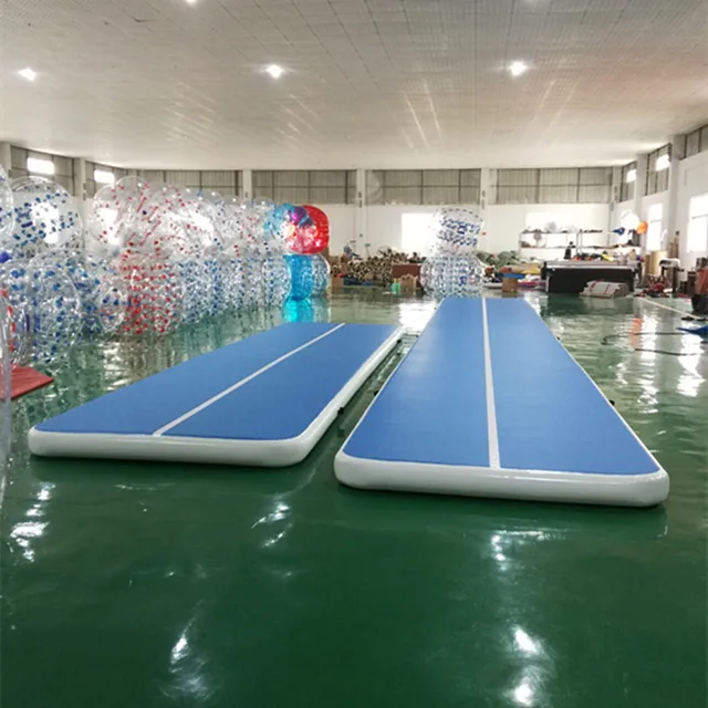 Free Shipping Inflatable Track Gymnastics Mattress 12*2*0.2m Gym Tumble